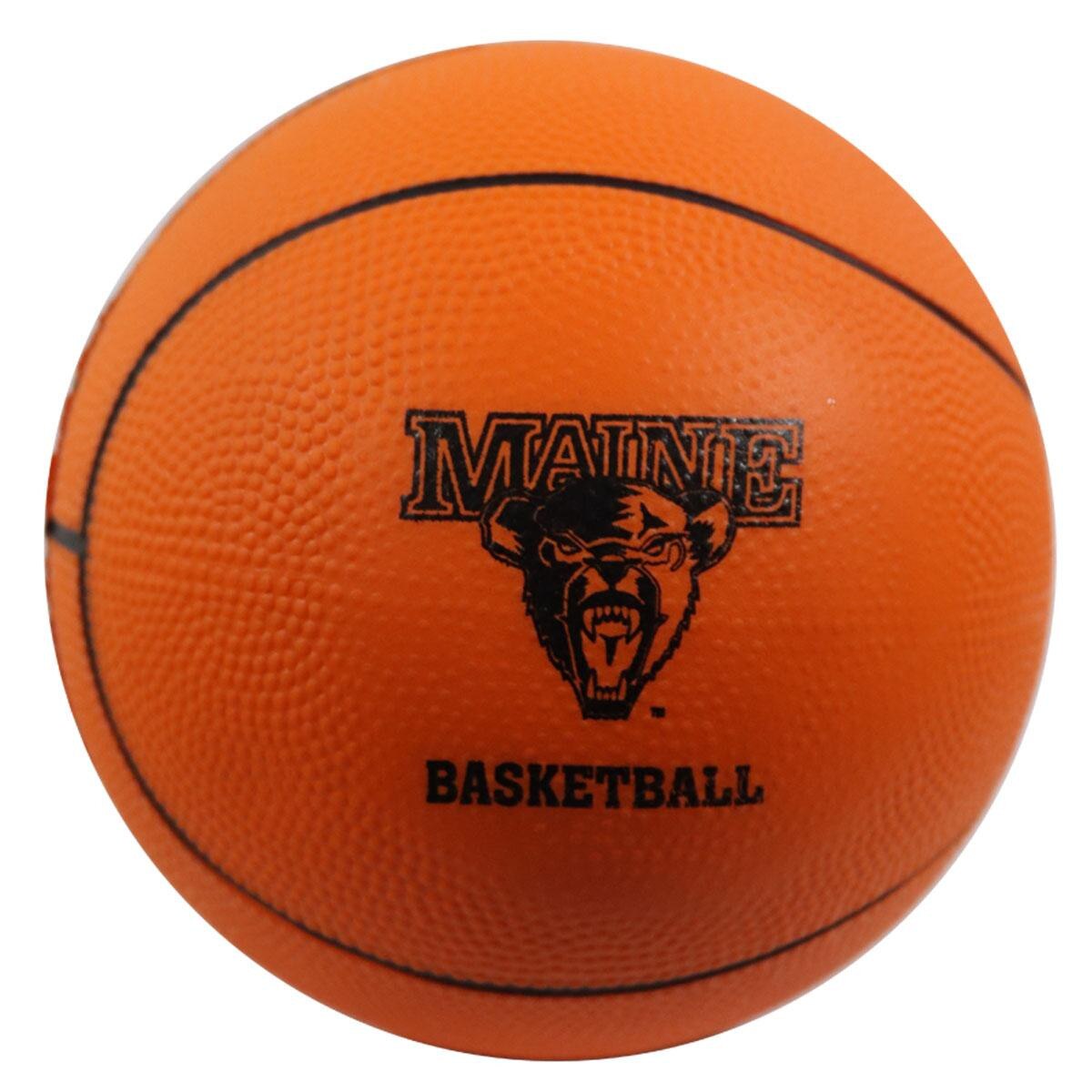 Maine Black Bear Foam Mini Basketball